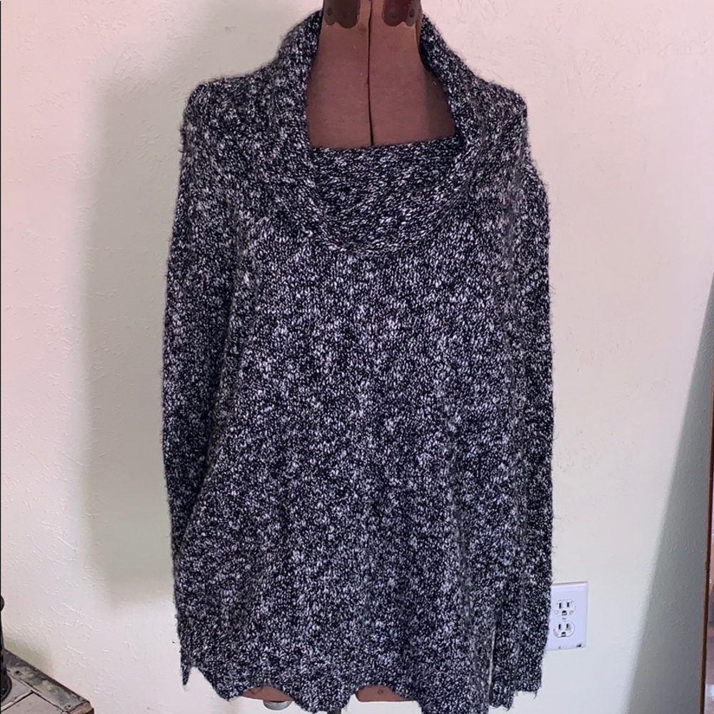 Cowl neck sweater
